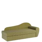 MATYLDA válenda celočalouněná, provedení pravé, látka B 18 zelený melír